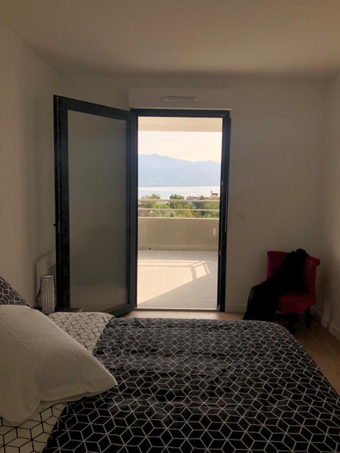 Bel Appartement F3 Vue Sur Le Golfe D'Ajaccio أجاكسيو المظهر الخارجي الصورة